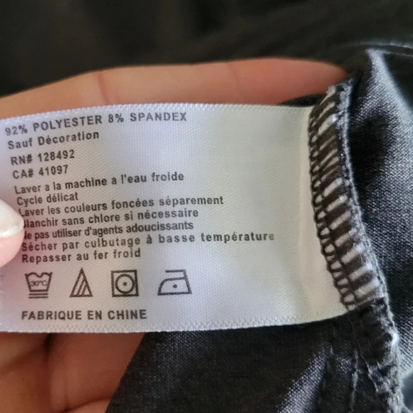 Greg Norman Grey 1/4 zip Long- Sleeve Polo Shirt - Picture 6 of 11